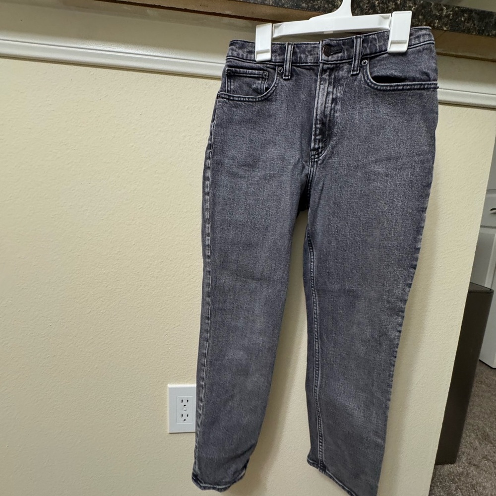 Abercrombie & Fitch Black Straight Jeans